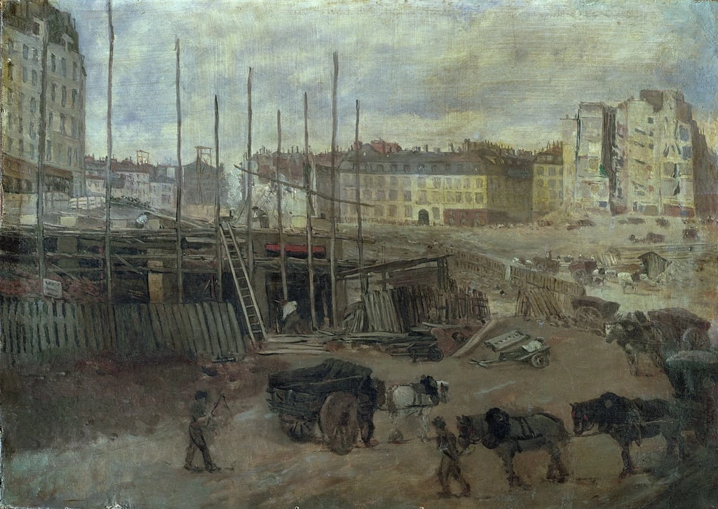 Giuseppe De Nittis - L'Avenue de L'Opera, 1878, Musee de la Ville de Paris, Musee Carnavalet